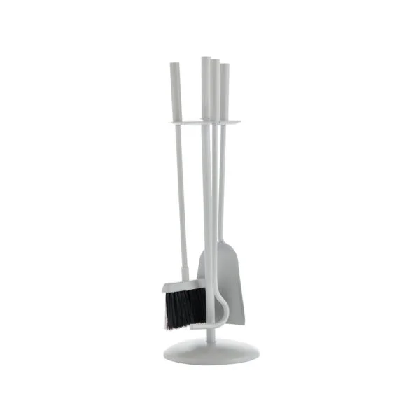 Fireplace stand tool Zogometal 1230-B10W - White Ice