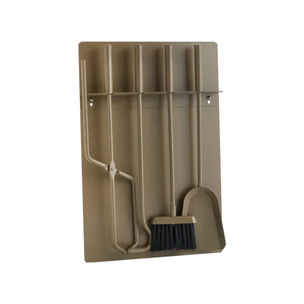 Fireplace stand tool Zogometal 1230-W02H - Olive Brown