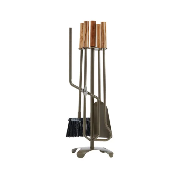 Fireplace stand tool Zogometal 1240-B15 - Olive Wood/Olive Brown
