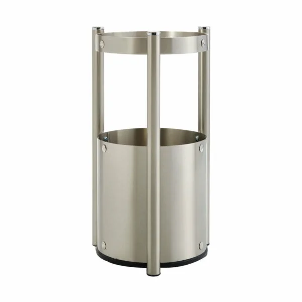 Umbrella bucket Zogometal K28N - Matt Nickel/Chrome