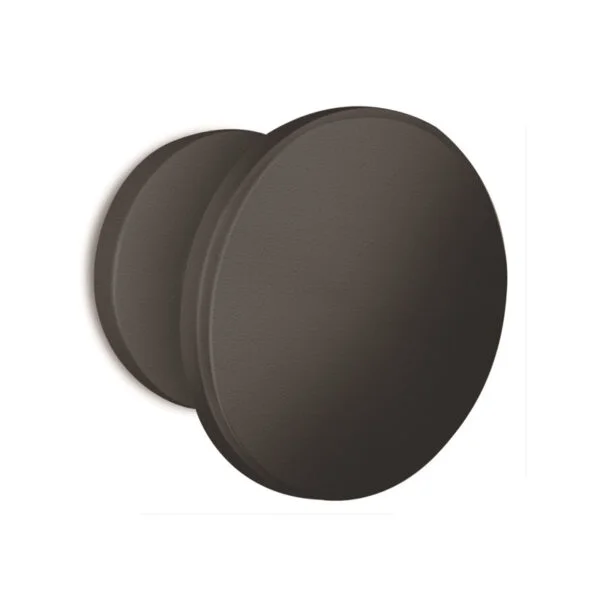Μπουλ εξώπορτας Convex 1069 - Ματ Μαύρο - 80mm/120mm