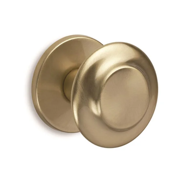Μπουλ εξώπορτας Convex 233 - Ματ Όρο - 72mm