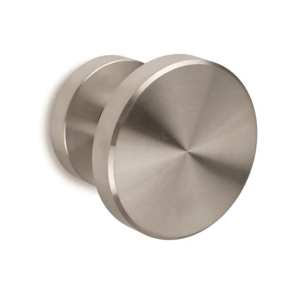 Μπουλ εξώπορτας Convex 697 - Ματ Νίκελ - 60mm/80mm