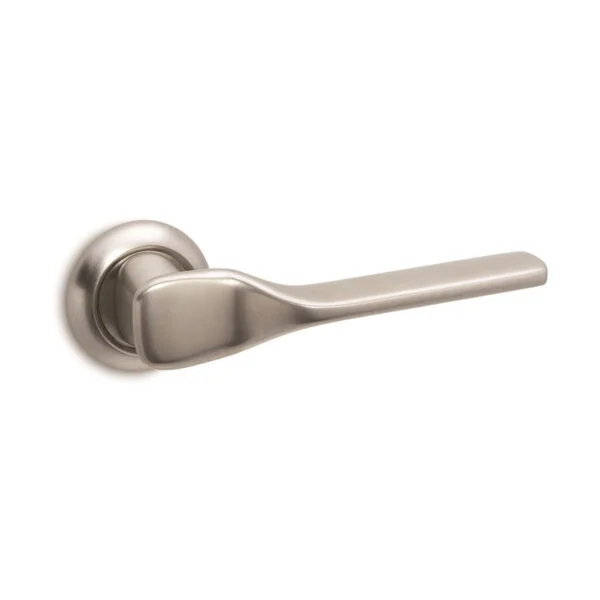 Rosette door handle Convex 2235RO - Matt Nickel
