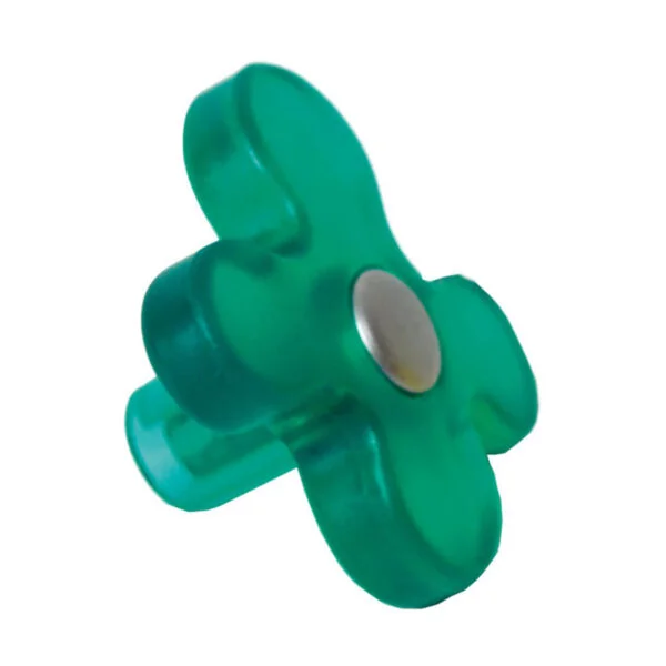 Kids furniture knob Nesu 608VE - Green - 43mmX38mm