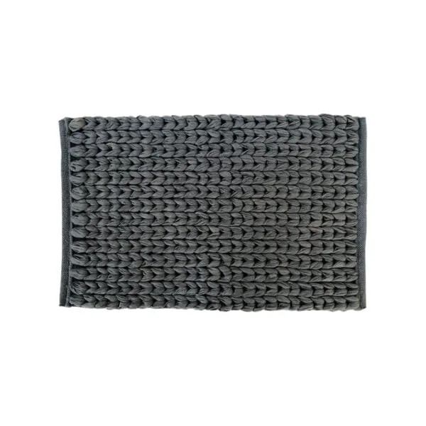 Bathroom's carpet 05593.001 - Charcoal Grey - 50cmX80cm